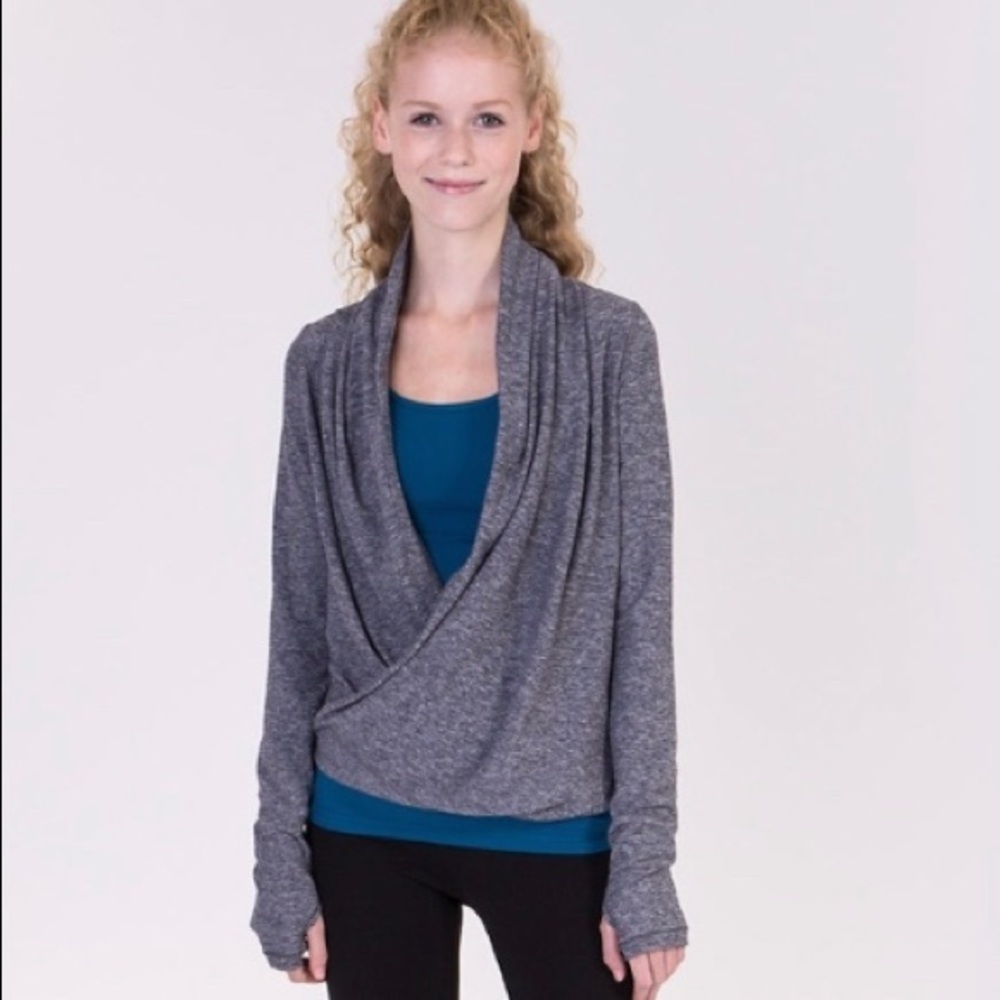 Ivivva by Lululemon Four Count Shrug Wrap Sweater